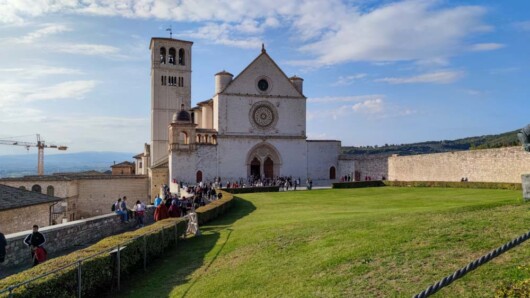 vista panoramica della Basilica di San Francesco